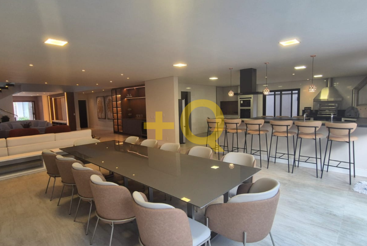 Casa mobiliada com 5 suítes à venda no Residencial Tamboré 11 – Alphaville