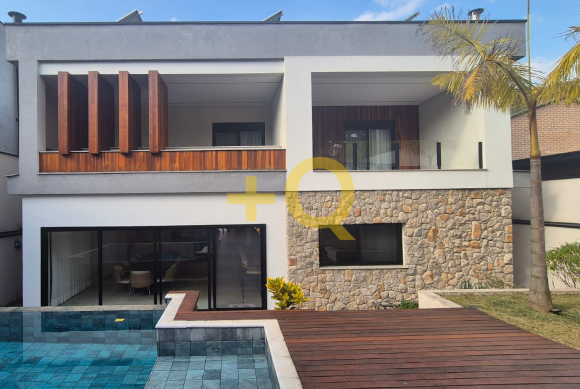 Casa mobiliada com 5 suítes à venda no Residencial Tamboré 11 – Alphaville