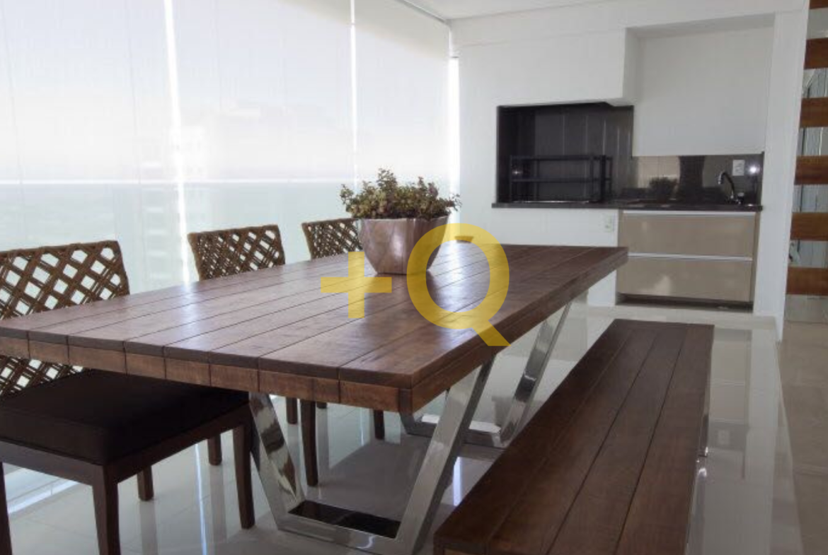 Apartamento Alphaville | 212m² | Andar Alto | 3 Suites | 3 Vagas