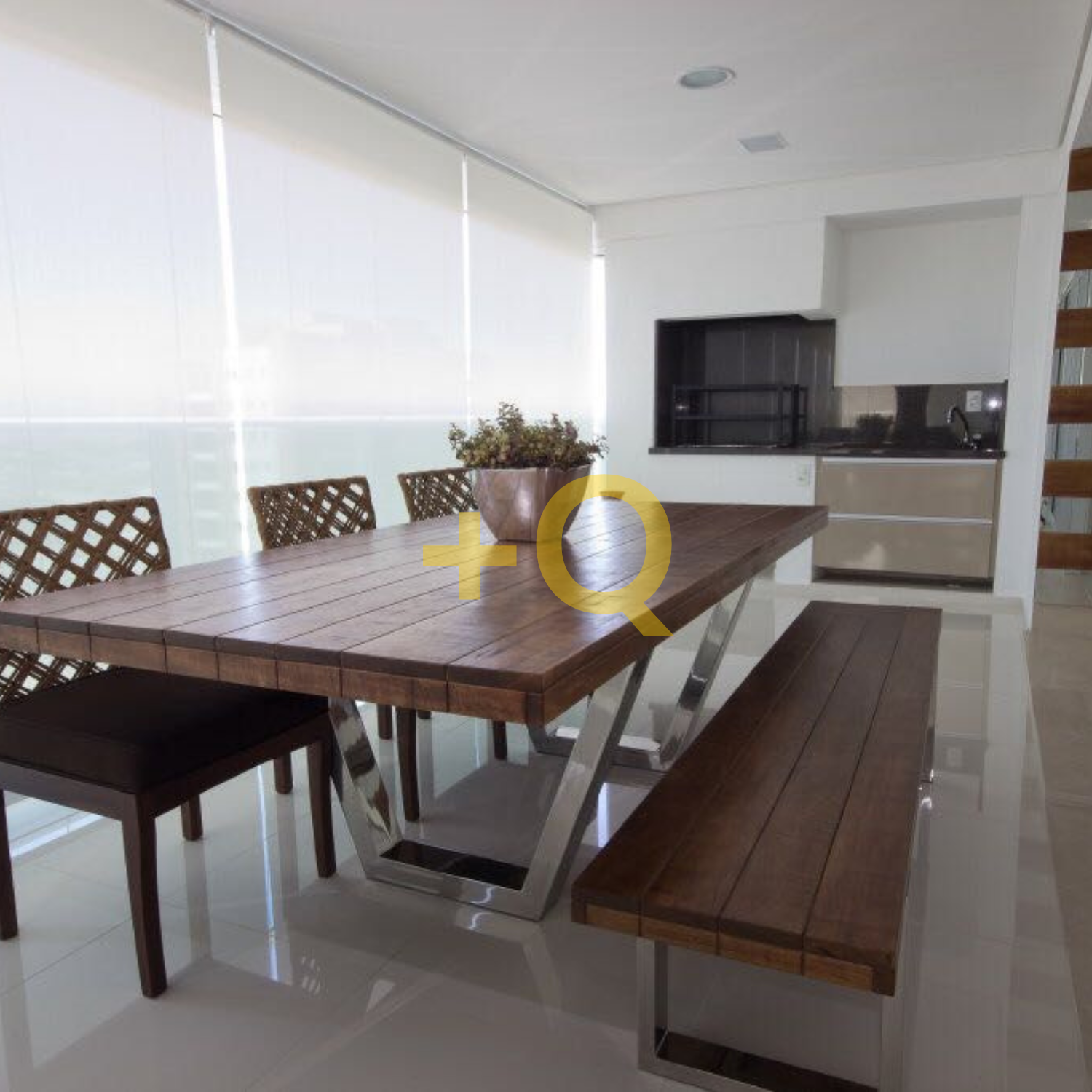 124484 Apartamento Alphaville | 212m² | Andar Alto | 3 Suites | 3 Vagas