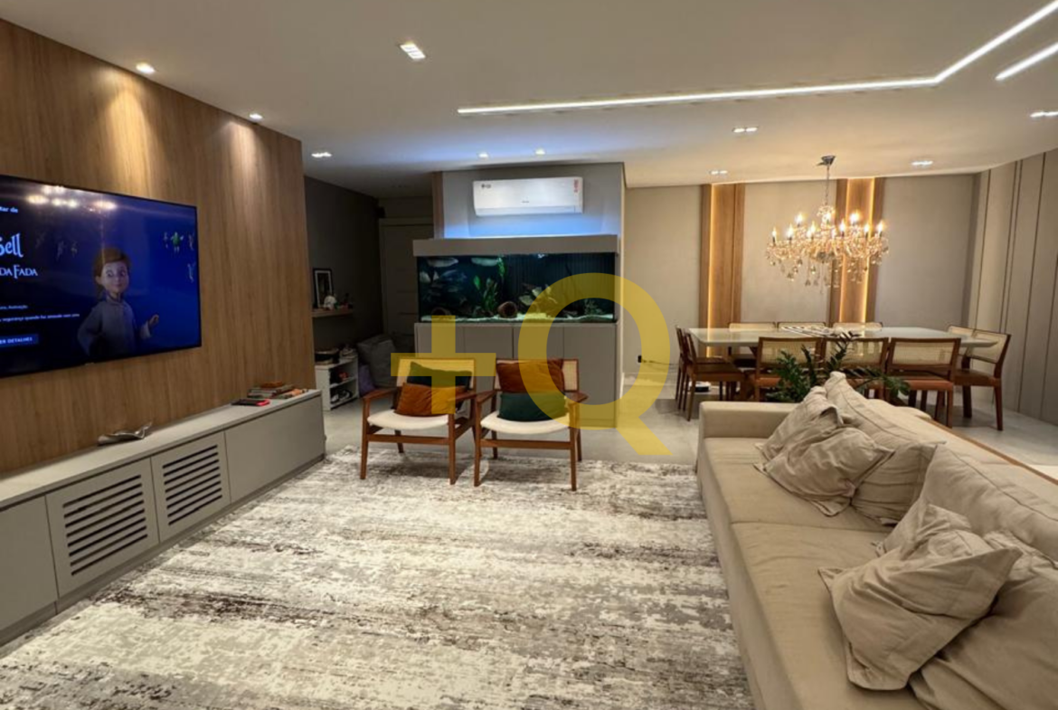 Apartamento 202m² | Andar Alto | 3 Suites | 3 Vagas