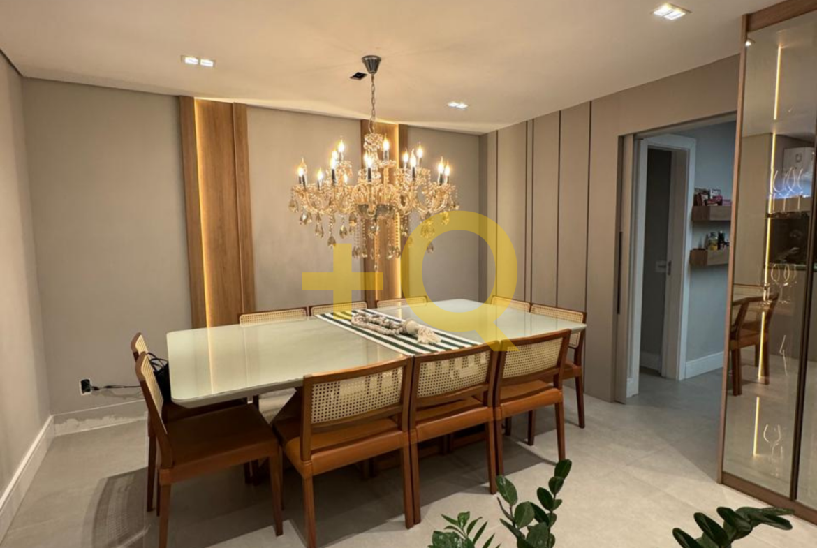 Apartamento 202m² | Andar Alto | 3 Suites | 3 Vagas