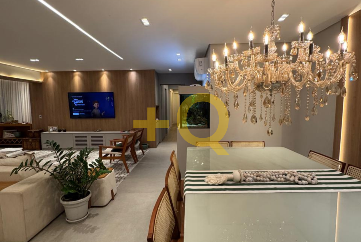 Apartamento 202m² | Andar Alto | 3 Suites | 3 Vagas